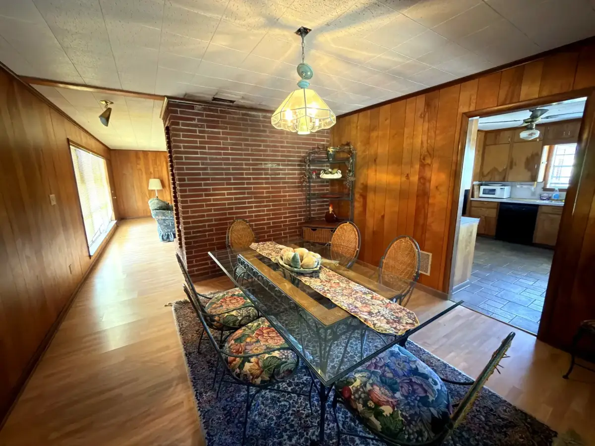 Dining area in the Brick House