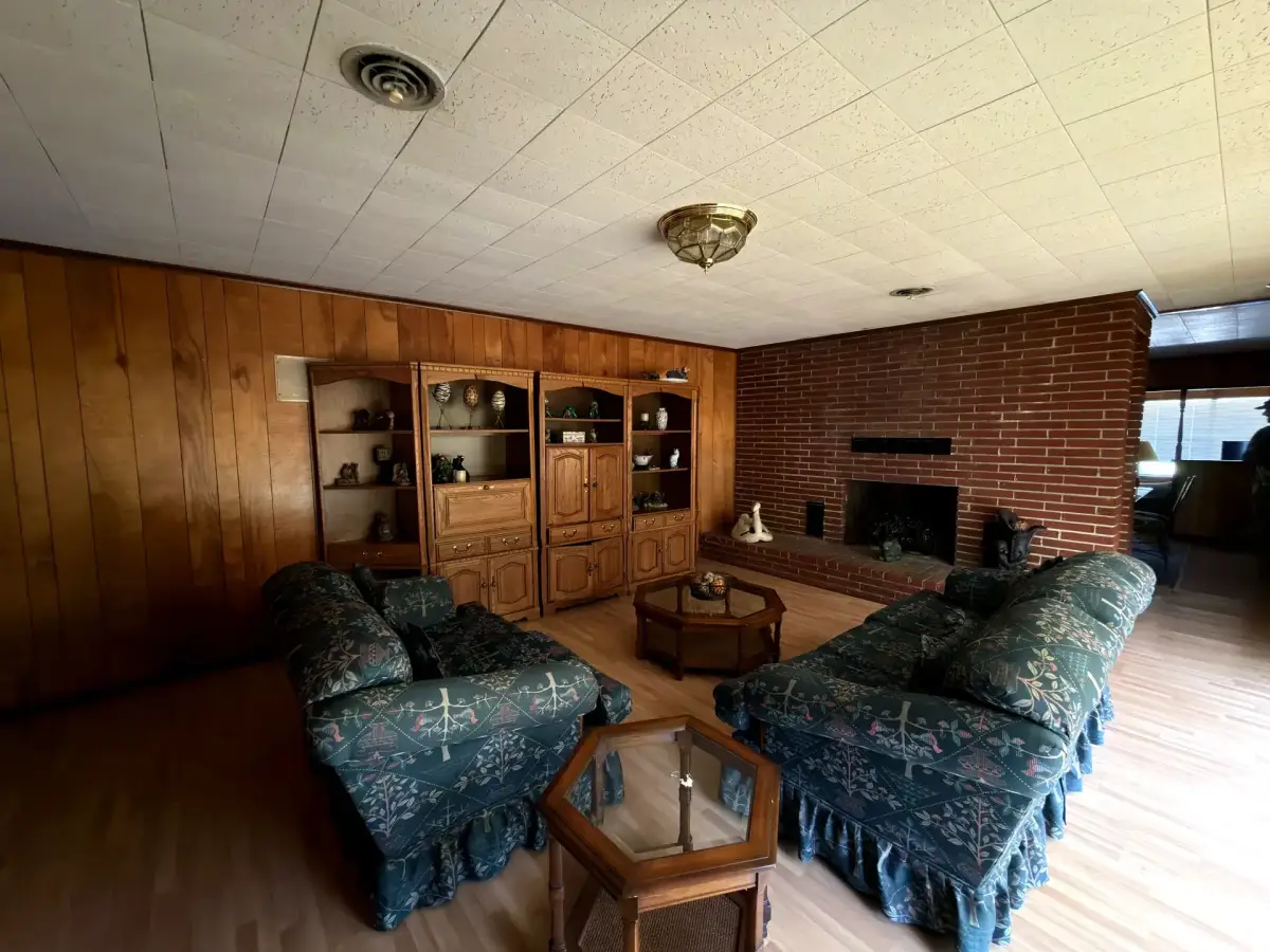 Second living and sitting area in the Brick House
