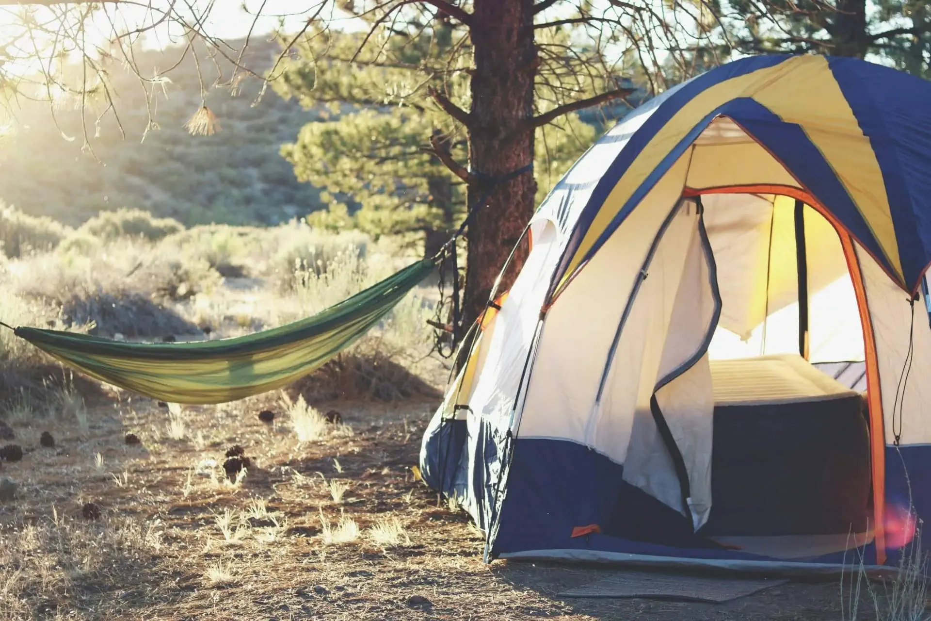 Primitive camping site at The Sanctuary Ranch in the Arkansas Ozarks with access to hunting trails and fishing ponds